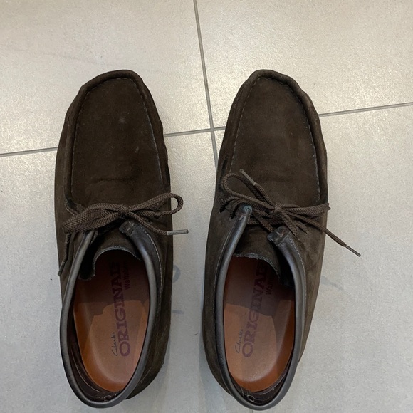CLARK’S WALLABEE men’s brown suede, size 10.5 - Picture 1 of 7